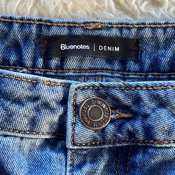 🦋3/40 BLUENOTES Cropped Jeans (32) - Picture 4 of 13